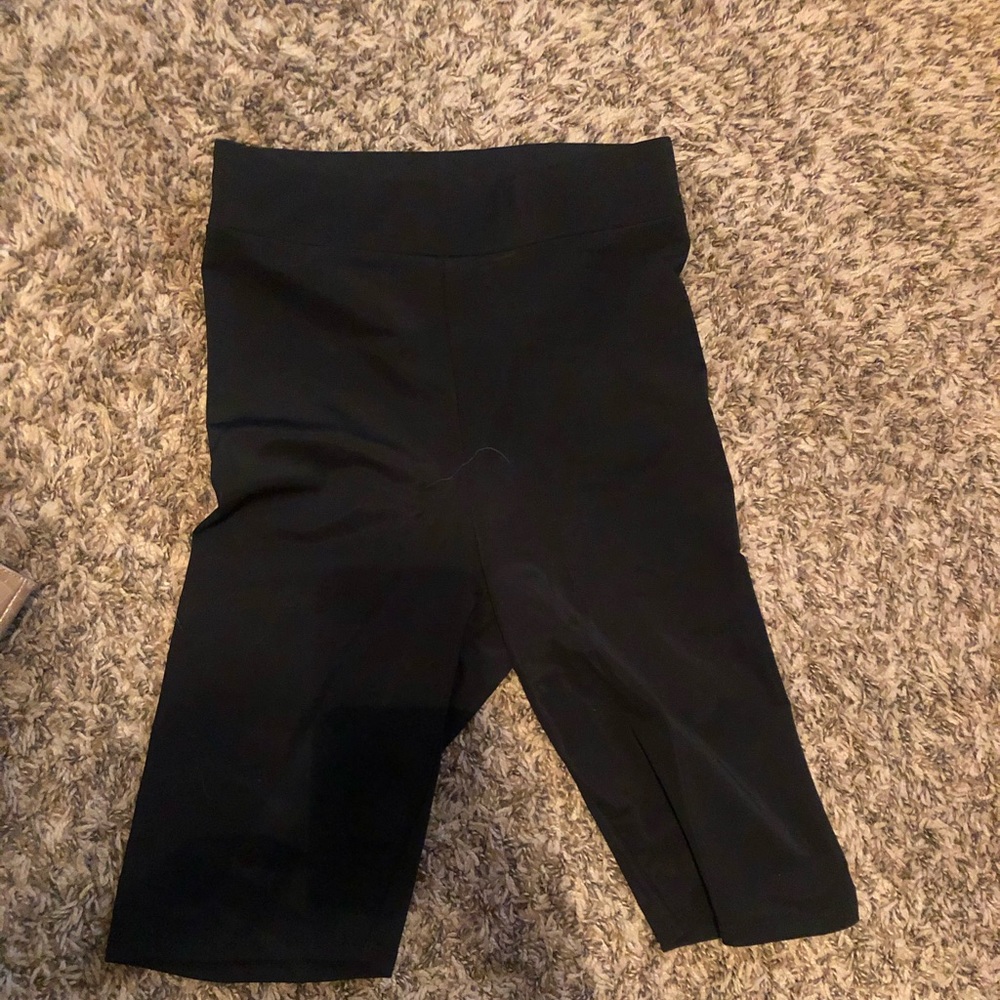 Zara biker shorts